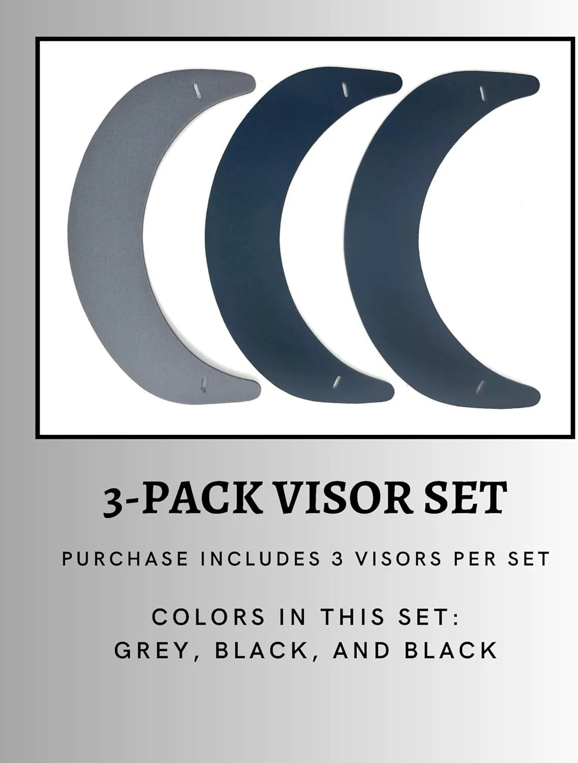 Visor ATTACHES to Sunglasses, EVA Foam, Unisex