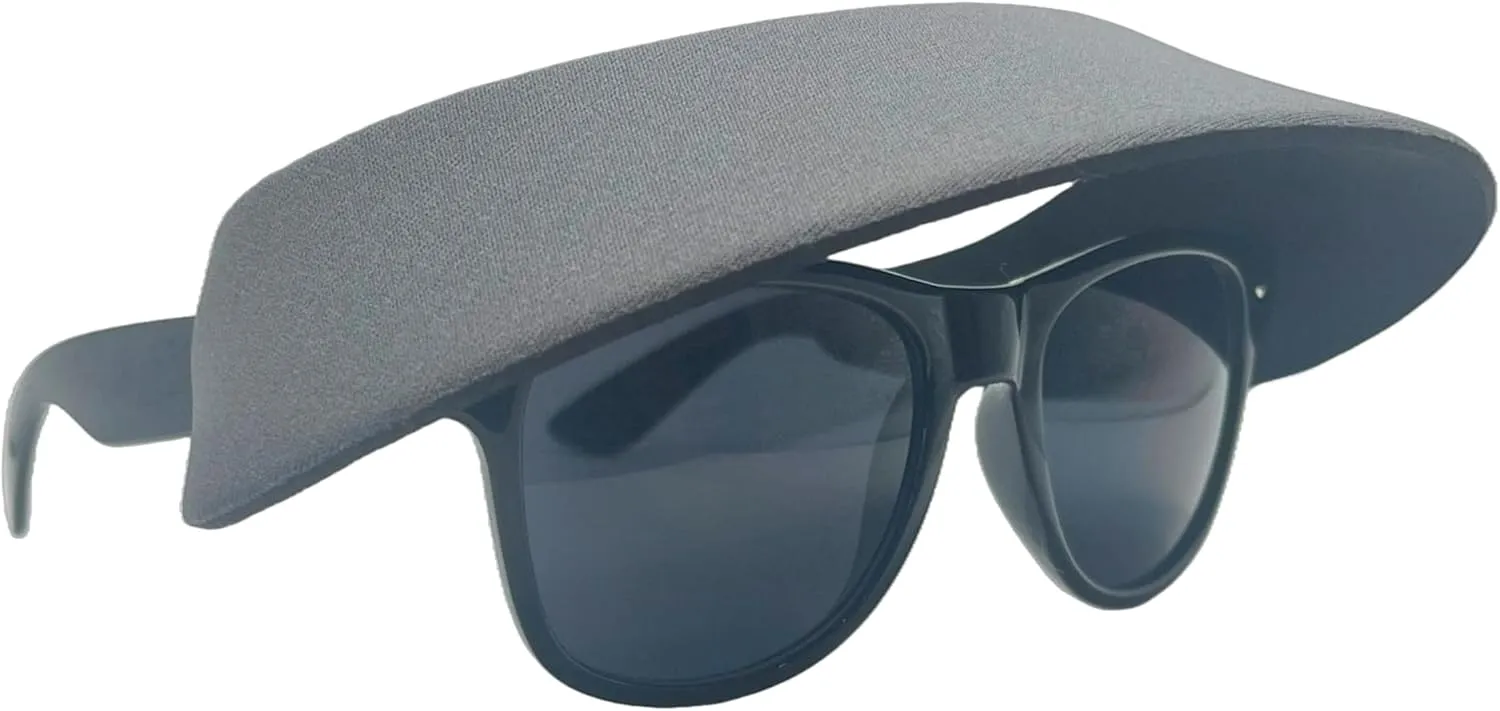 Visor ATTACHES to Sunglasses, EVA Foam, Unisex