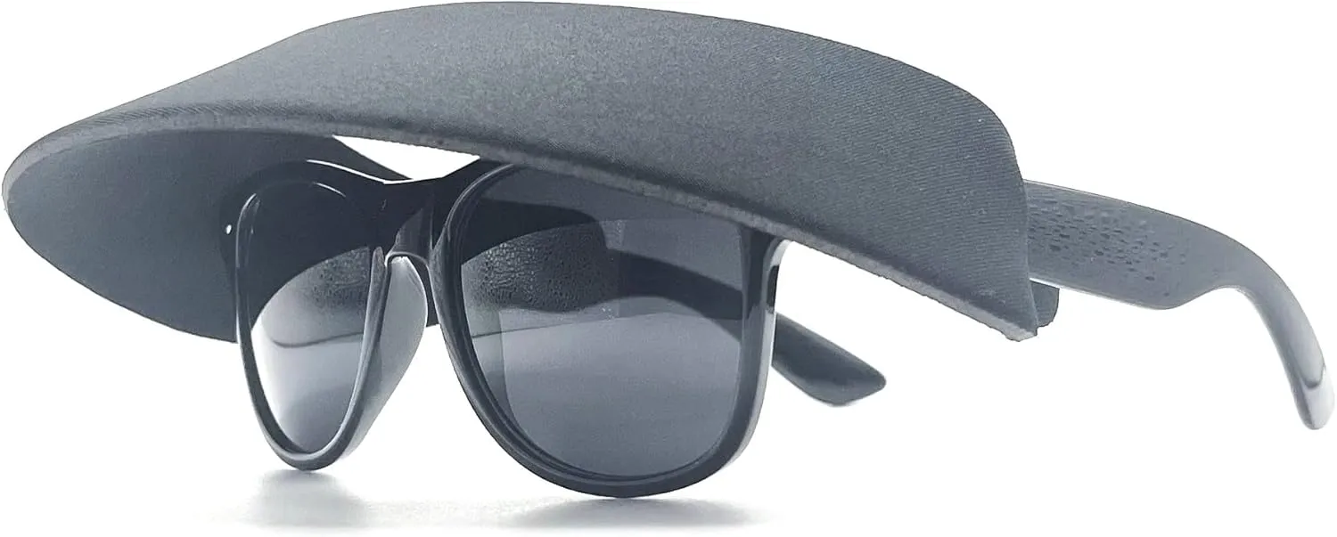 Visor ATTACHES to Sunglasses, EVA Foam, Unisex
