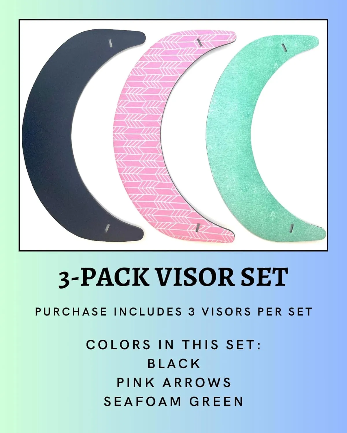 Visor ATTACHES to Sunglasses, EVA Foam, Unisex
