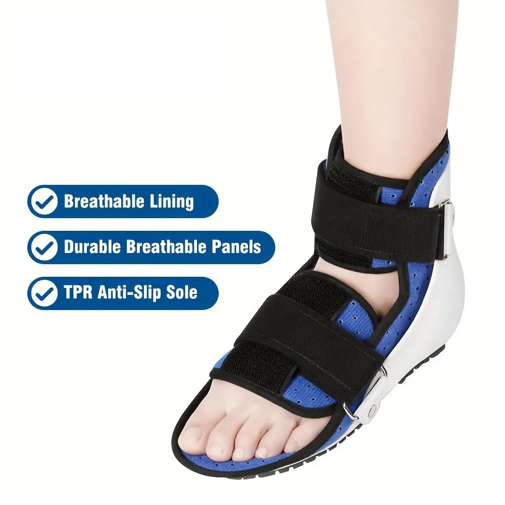 Walking Boot for Broken Foot Medical Fracture Foot Brace Post Op Shoe Women Orthopedic Shoes Ankle Boot Broken Pinky Toe Splint Medical Boots For Foot Injuries Men,L-Left foot