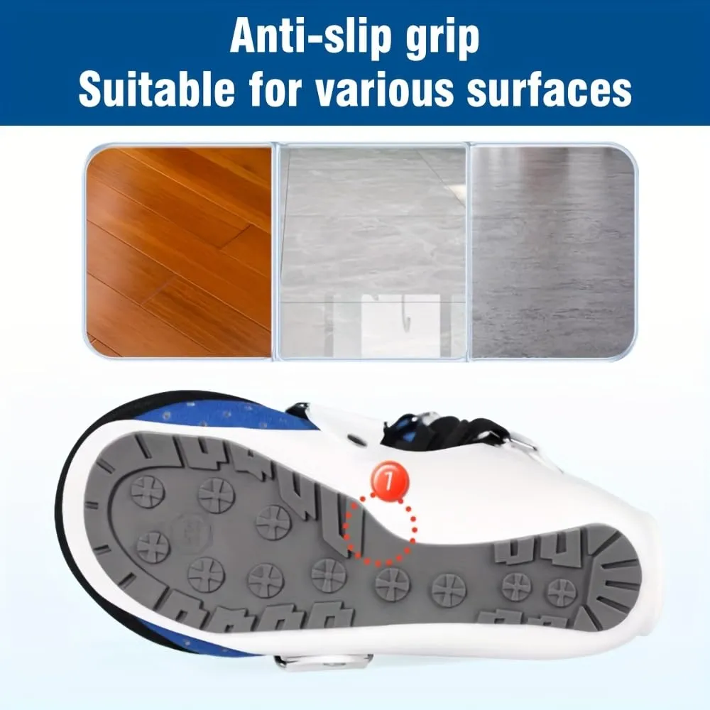 Walking Boot for Broken Foot Medical Fracture Foot Brace Post Op Shoe Women Orthopedic Shoes Ankle Boot Broken Pinky Toe Splint Medical Boots For Foot Injuries Men,L-Left foot