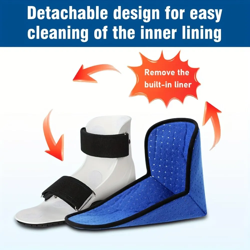 Walking Boot for Broken Foot Medical Fracture Foot Brace Post Op Shoe Women Orthopedic Shoes Ankle Boot Broken Pinky Toe Splint Medical Boots For Foot Injuries Men,L-Left foot