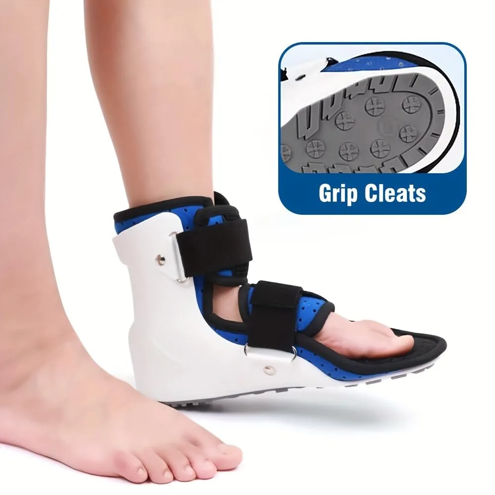 Walking Boot for Broken Foot Medical Fracture Foot Brace Post Op Shoe Women Orthopedic Shoes Ankle Boot Broken Pinky Toe Splint Medical Boots For Foot Injuries Men,L-Left foot