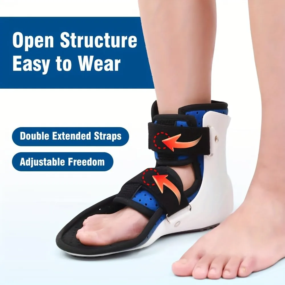 Walking Boot for Broken Foot Medical Fracture Foot Brace Post Op Shoe Women Orthopedic Shoes Ankle Boot Broken Pinky Toe Splint Medical Boots For Foot Injuries Men,L-Left foot