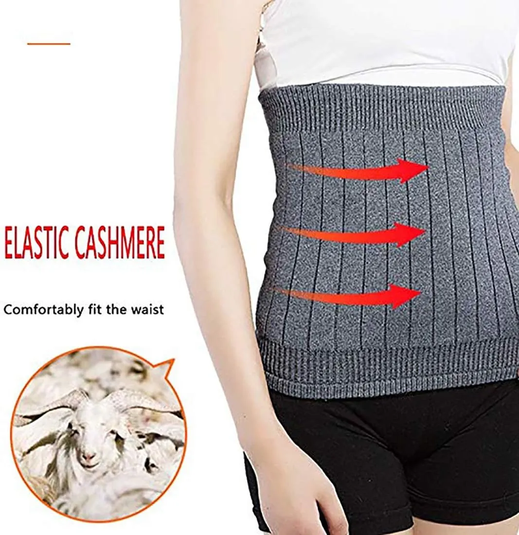 Warm Cashmere Waistband Abdominal Protector Unisex Kidney Stomach Binder Waist Support Protector Belt