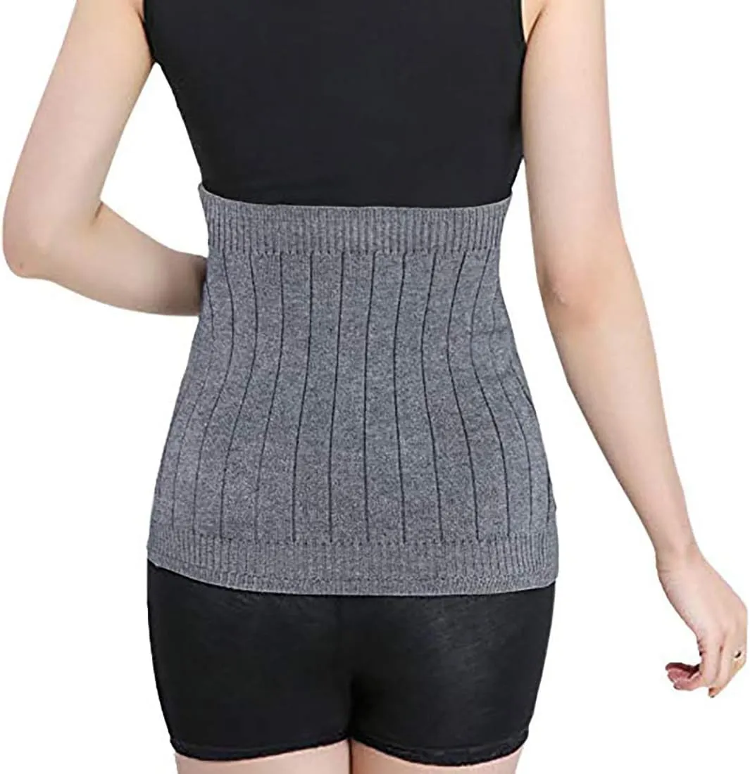 Warm Cashmere Waistband Abdominal Protector Unisex Kidney Stomach Binder Waist Support Protector Belt