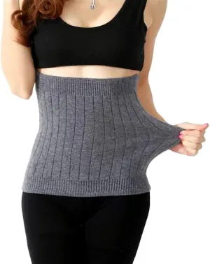 Warm Cashmere Waistband Abdominal Protector Unisex Kidney Stomach Binder Waist Support Protector Belt