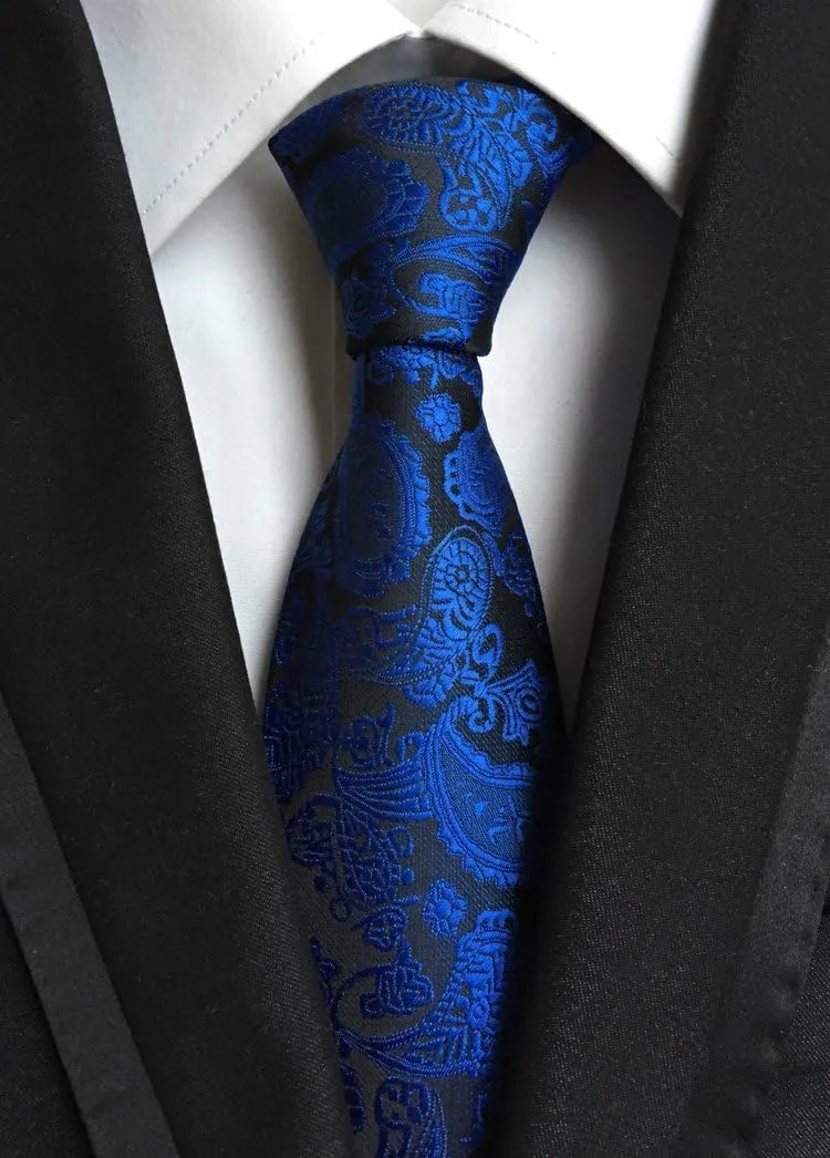 WeiShang Lot 6 PCS Classic Men's Silk Tie Necktie Woven JACQUARD Neck Ties