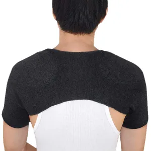 XGOPTS Knit Cashmere Double Shoulder Brace Sleeping Warm Support Stability Warming Sleeve Wrap Recovery Office Home Soft Comfortable Guard for Rotator Cuff Shoulder Chronic Inflammation Pain Relief