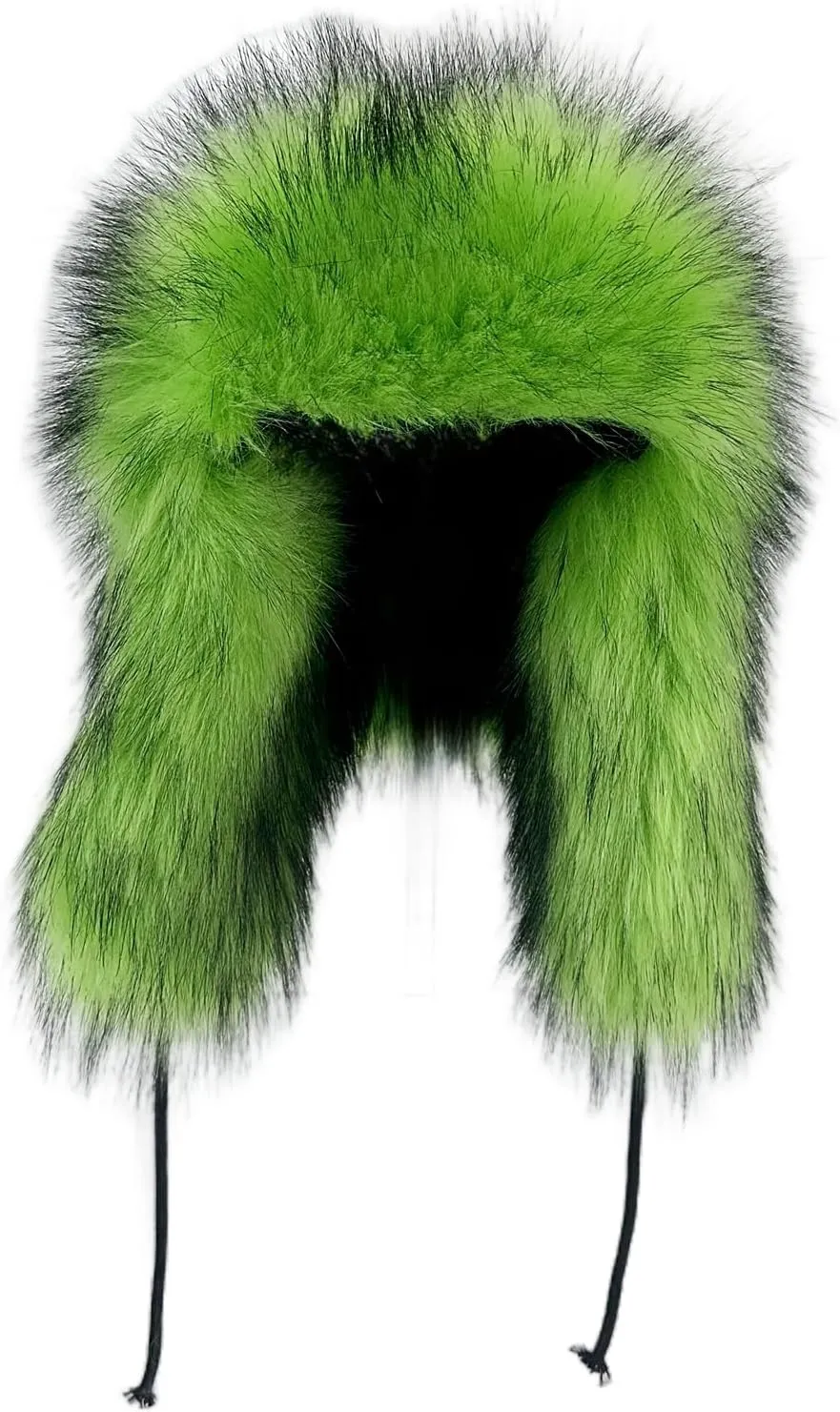 Y2K Faux Fur Russian Hat, Soft, Warm Winter Trapper Hat with Earmuffs for Men and Women