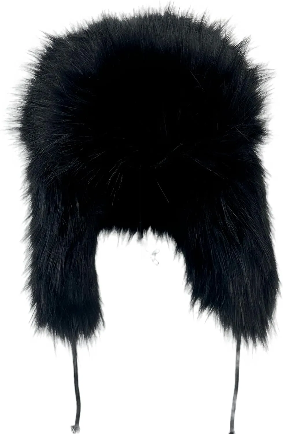 Y2K Faux Fur Russian Hat, Soft, Warm Winter Trapper Hat with Earmuffs for Men and Women