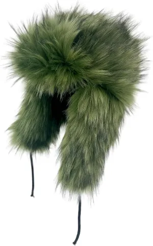 Y2K Faux Fur Russian Hat, Soft, Warm Winter Trapper Hat with Earmuffs for Men and Women