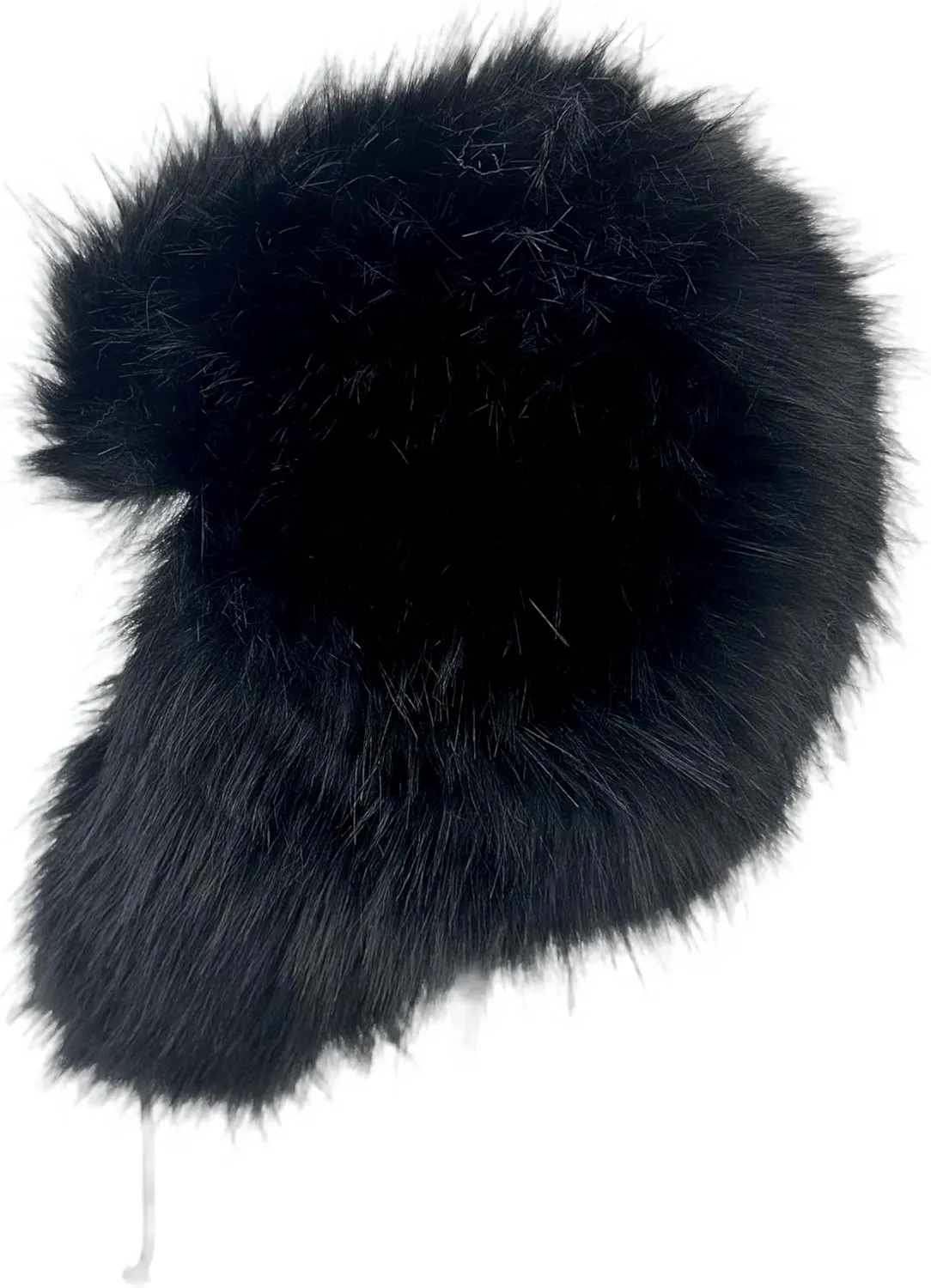 Y2K Faux Fur Russian Hat, Soft, Warm Winter Trapper Hat with Earmuffs for Men and Women