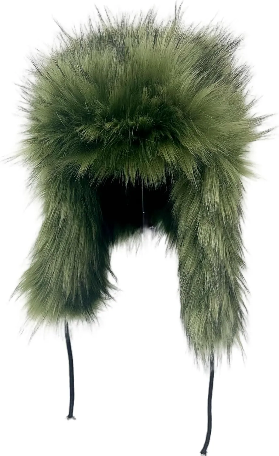 Y2K Faux Fur Russian Hat, Soft, Warm Winter Trapper Hat with Earmuffs for Men and Women