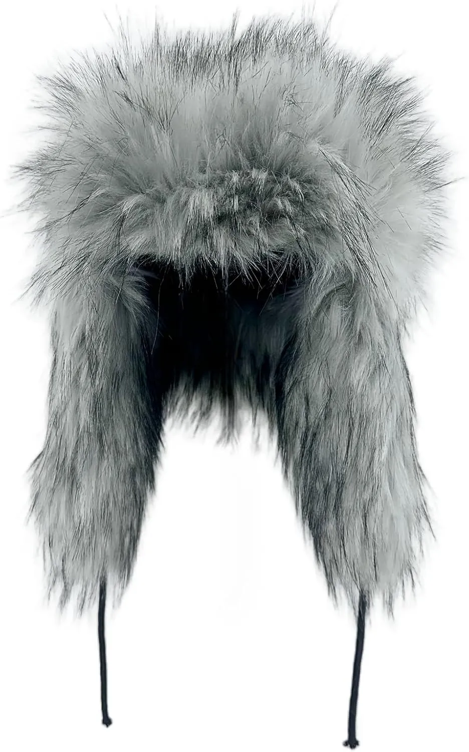 Y2K Faux Fur Russian Hat, Soft, Warm Winter Trapper Hat with Earmuffs for Men and Women