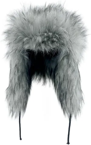 Y2K Faux Fur Russian Hat, Soft, Warm Winter Trapper Hat with Earmuffs for Men and Women