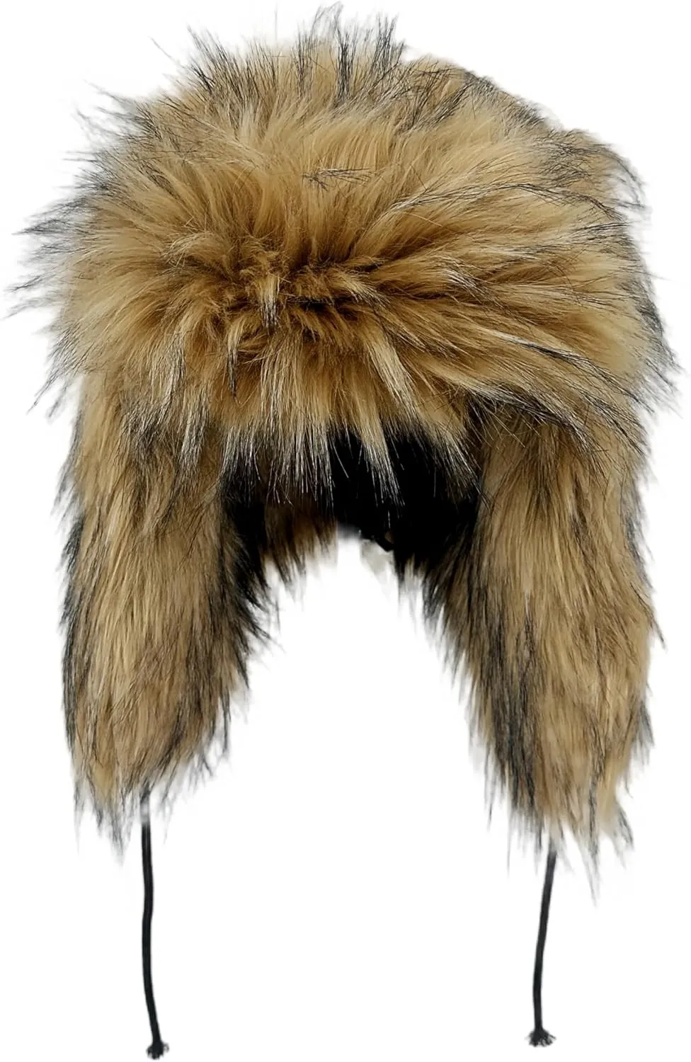Y2K Faux Fur Russian Hat, Soft, Warm Winter Trapper Hat with Earmuffs for Men and Women